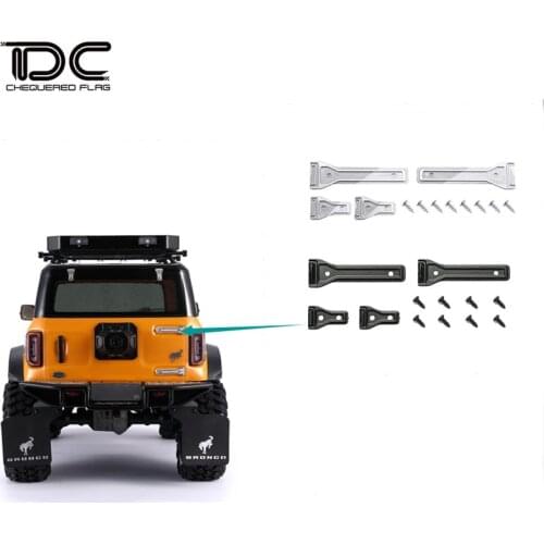DJ TRAXXAS TRX4 Metal Tail Door Hinge Rimford Bronco RC Car Crawler Upgrade Accessories Parts 92076-4 Carro De Control Remoto