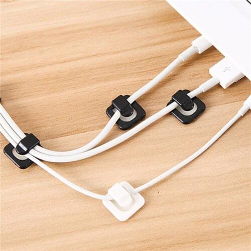 Adhesive Cable Clips Organizer Multifunctional Wire Cord Manager for Office/Home
