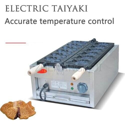 Commercial Electric Taiyaki Gas Snapper Burn Anti-Sticking Start A Business Snack Machine Restaurant Bakery Processing Equipment