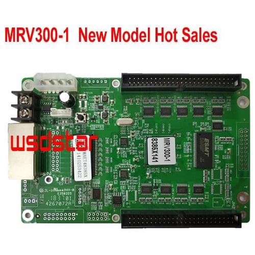 MRV300-1 MRV300 New Model LED receiving card Comply with EU CE-EMC & RoHS standard Work with MCTRL300 MSD300 MSD600 MCTRL600