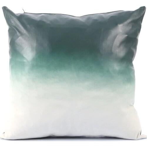 Real Feather Lambskin, Special Square Design Decorative Pillow Cover, Luxury Shiny Soft Cushion Sofa Ornament Pillow