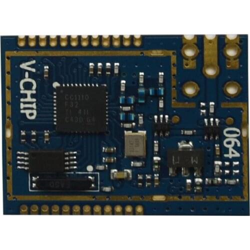RF CC1110+PA Module SPI Interface Multi-IO Pin Temperature and Humidity Sensor Wireless Module Can Be Secondary Development
