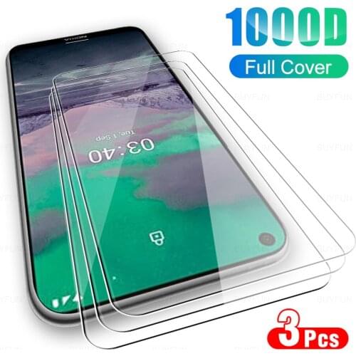 3Pcs Full Cover Protective Glass For Nokia 3.4 Phone Tempered Glass Screen Protector Film For No Kia Nokia3.4 5.4 5.3 2.4 1.4