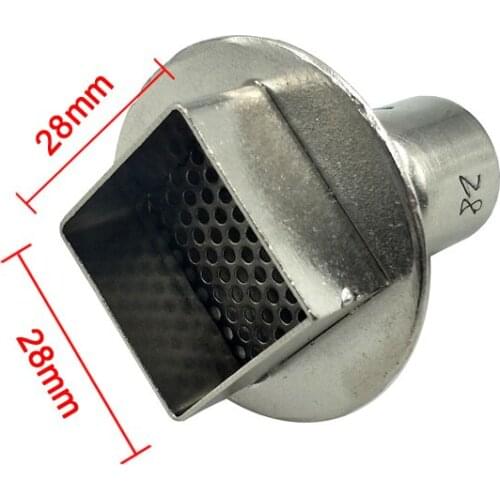 1PCS 28*28mm High Quality BGA Nozzle SMD Hot Air Gun Nozzle Hot Air Desoldering Station For A Variety Of Hot Air Rework Station