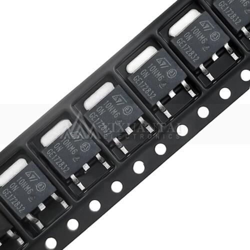 10pcs/lot 100% new original DPAK TO-252 STD10NM60N STD10NM60 10NM60N 10NM60 N-channel 600 V, 0.53 8 A, MDMESH II Power MOSFET