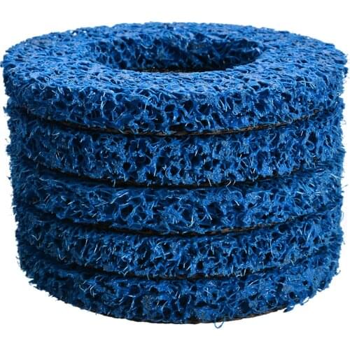 125mmx22mm 5Pcs Cleaning Disc Abrasive Wheel Grinding Disc For Wood Metal Paint Rust Grinder Remover Tools For Angle Grinder