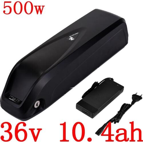36v electric bicycle battery 36v 10ah 11ah 12.5ah 13ah lithium battery for 36V 250W 350W 500W ebike motor with 42V 2A charger