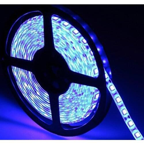 Free Shipping 5M/Roll 48Led/M 70M/Lot LED RGB DC12V/24V Strip Light SMD 5050 Waterproof Flexible LED Lamp Tape Decorative Lights