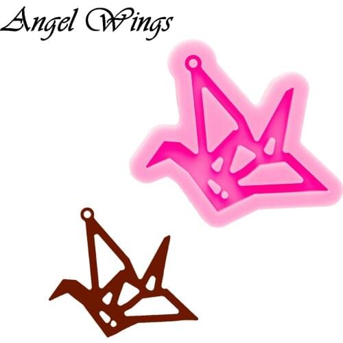 Shiny Feihe Bird Resin Silicone Mold To Make Crafts with Epoxy , DIY Polymer Clay Mould DY0936