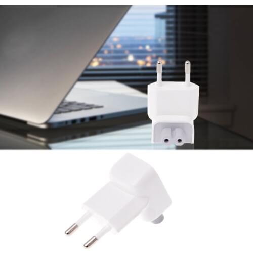 Laptop EU plug For Apple Macbook Travel Charger AC Plug Adapter Converter