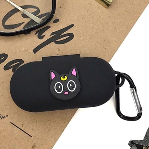 Fundas For Oneplus Buds Z Case cute cat cartoon keyring Silicone hearphone Case for One Plus 8 Pro 6t 7 Pro/7T Pro