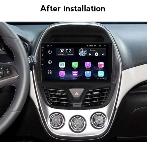 Tomostrong 32GB ROM GPS Navigation Screen For CHEVROLET Spark Beat 2015 2016 2017 2018 Cr Radio Multimedia Stereo Wifi FM