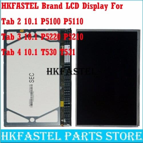 HKFASTEL LCD Screen Digitizer Display For Samsung Galaxy Tab 2 10.1 P5100 P5110 / Tab 3 10.1 P5220 P5210 / Tab 4 10.1 T530 T531