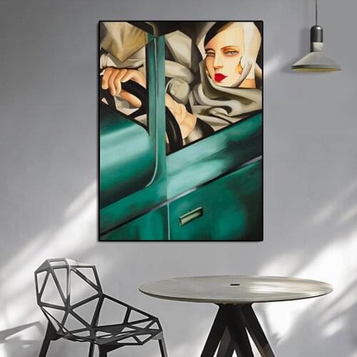 Artist Tamara De Lempicka Classic Artwork Canvas Paintings Prints and Posters Wall Art Pictures for Living Room Home Decoration
