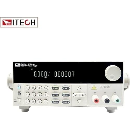 ITECH IT6831A High Single Output Programmable DC Power Supply 18V/10A/180W IT6832A 32V/6A/192W IT6833A 72V/3A/216W