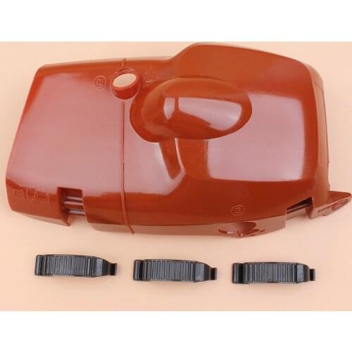 Cylinder Top Cover Shroud Snap Clip Kit For HUSQVARNA 445 450 E 445E 450E Gas Saws Chainsaw Replacement 544348303, 503894701