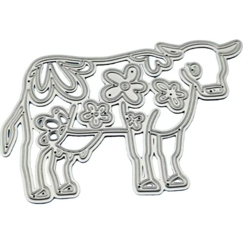 Cattle Metal Cutting Die Stencil DIY Scrapbooking Album Paper Card Template Mold