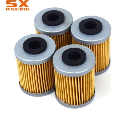Motorcycle 4 Pieces Oil Filter Cleaner For KTM XC EXC SX MXC XC-W SMR SMC Enduro Duke Supermoto 250 400 450 520 525 625 660 690