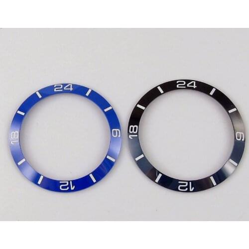Brand New Arrival 38m Blue Watch Bezel Ceramic Insert Ring for 40mm SUB Case