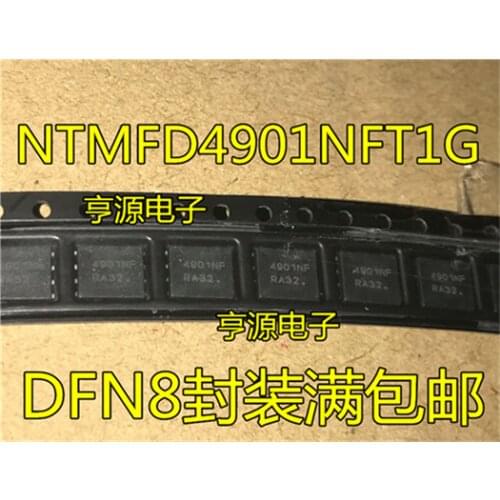 NTMFD4901NF NTMFD4901NFT1G 4901NF DFN8