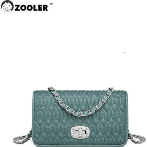 Limited Bags! ZOOLER High Quality Genuine Leather Bags Women Shoulder Messenger Bag Colorful Purses Commuting Hand Bags #sc932