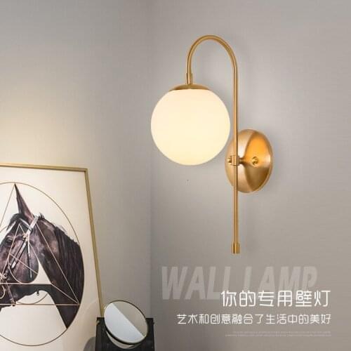 Nordic led glass ball deco chambre pendant lights hanging lights pendant lamp chandelier pendant lights bedroom living room