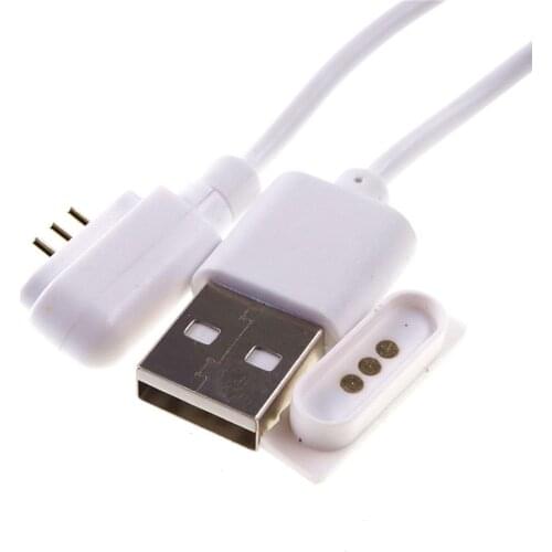Pogo Pin 3-pin Male Female Connector 2.50mm Pitch Power Supply Charging Panel USB Magnetic Charging Charging Cable