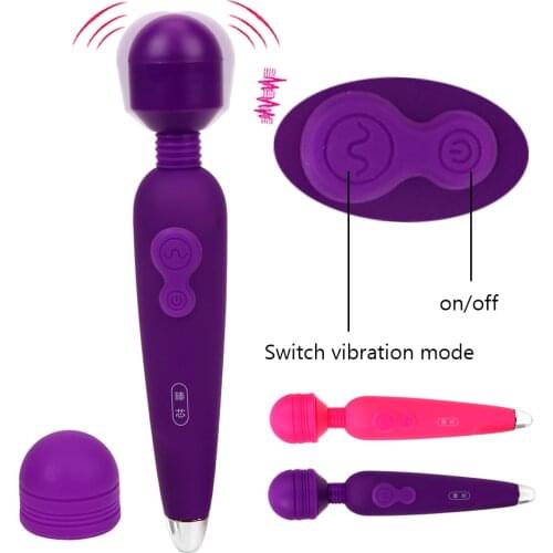IKOKY Sex Toys for Women Strong Vibration Massager Vibrator AV Magic Wand Clitoris Stimulator Female Masturbation