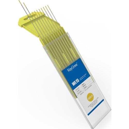 KeyGree 1.0mm 150mm TIG Welding Tungsten Electrodes WP WT20 WC20 WL15 WL20 Tungsten Rods