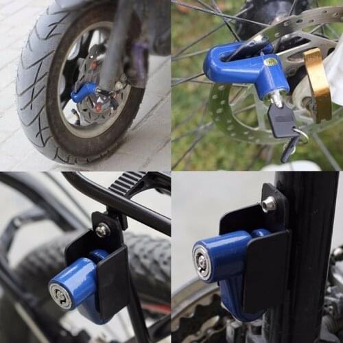 Motorcycle Lock Security Anti Theft Disc Brake Lock Motorbike Motorcycle Wheel Disc Brake Lock For Scooter Safety Accessories