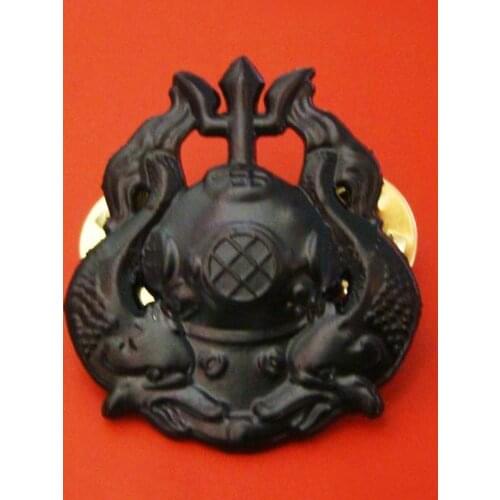 US Army Master Diver Badge Insignia Scuba Diving Operations Pin Cockade Black