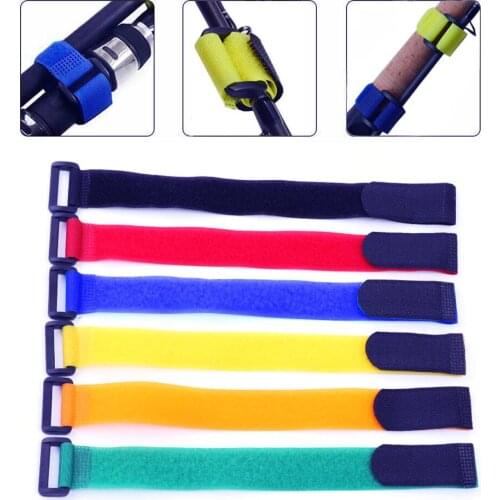 10Pcs 2*500mm Reusable Fastening Bike Tie Nylon Hook & Loop Durable Multil Purpose Self-adhesive High Quality Strap Cable Ties