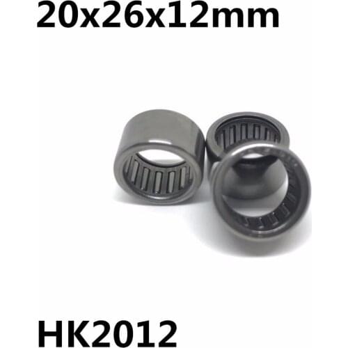 10pcs HK2012 20x26x12 mm 37941/20 Bearing Shell Type Needle Roller Bearings High Quality HK202612