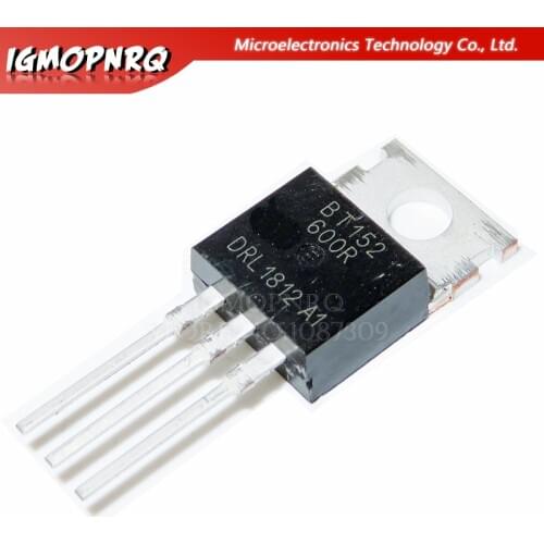 10pcs BT152-600R BT152-600 BT152 Triacs RAIL TRIAC TO-220 new original
