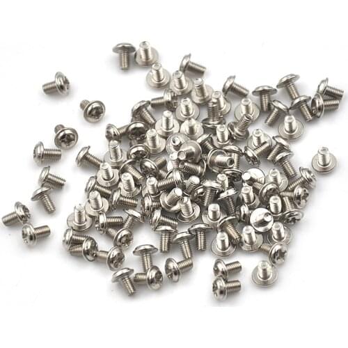 100Pcs M3 Screw M3X5 5mm PC Case Hard Drive Precision 6/32" Hex Screws For Computer Floppy DVD ROM Motherboard 7mm