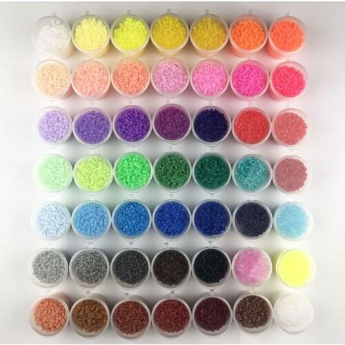 2.6mm hama Beads box packing Iron Beads diy Puzzles Education Beads 100% Quality Guarantee Perler Fuse beads diy toy