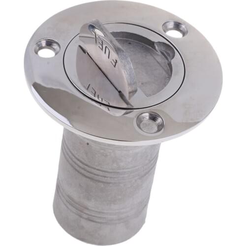 38mm Boat Deck Fuel Filler Keyless Cap Yacht Car Fill 316 Stainless Steel