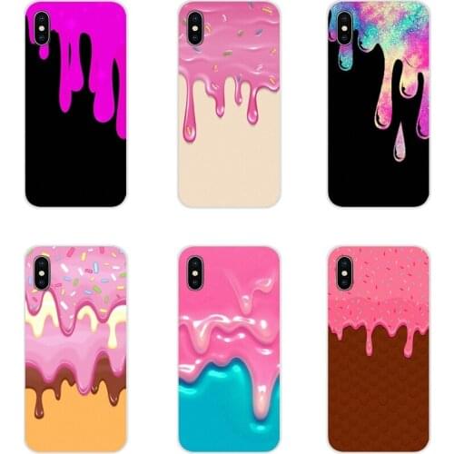 Accessories Phone Shell Covers For Motorola Moto X4 E4 E5 G5 G5S G6 Z Z2 Z3 G3 G2 C Play Plus Painting Dripping Pink Blue Slime