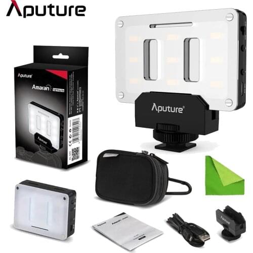 Aputure Amaran AL M9 Pocket LED Video Light On-Camera Studio Photo Fill Lighting CRI/TLCI 95+ for Canon Wedding