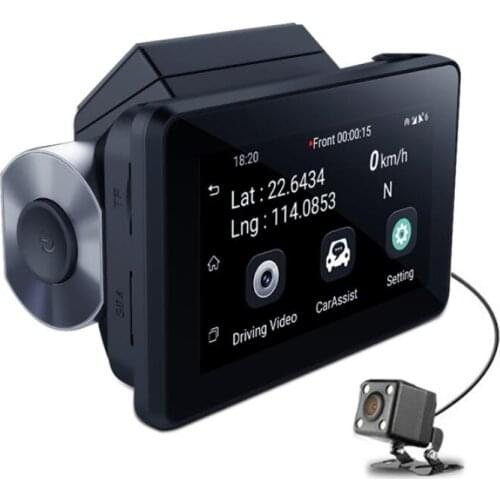 K9 dash cam pro 3G Car DVR with Android GPS log Dual Lens 1080p dash camera WIFI Car cam Video Registrar drive recorder
