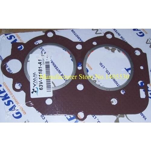 Free shipping cylinder gasket for Yamaha new model outboard motor 2 stroke 15 HP Boat Engine Part No.63V- 11181 - A1