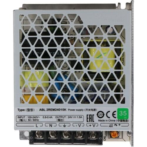Schneider Electric ABL2 switching mode power supply ABL2REM24015K input single-phase 100-240VAC 35W output 24VDC 1.5A