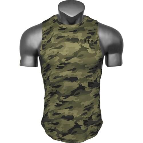 Running Vest Men Tank Top Gym Sleeveless T Shirt Fitness Training Workout Singlet Clothing Bodybuilding Muscle Sport Undershirt
