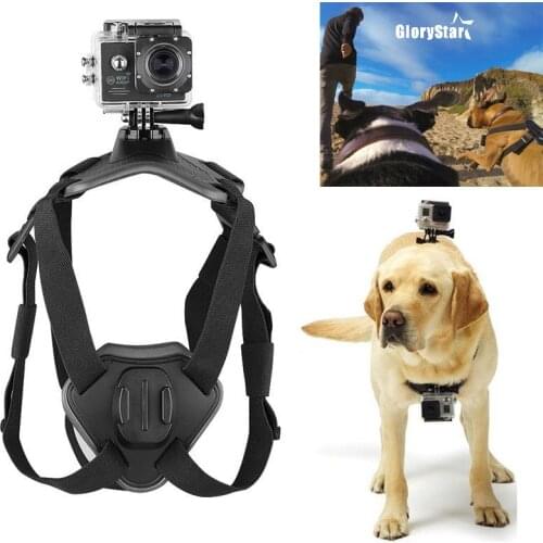 Fetch Dog Mount Harness Chest Strap Mount for Gopro Hero 87 6 5 4 session 3 OSMO SJCAM Xiaomi Yi 4K GO H9 PRO Camera Accessories