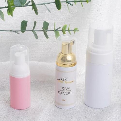 30/60/100ml Grafting Eyelash Bubble Mousse Planting Eyelash Tool Cleaning Mousse Deep Cleansing To Remove Oil