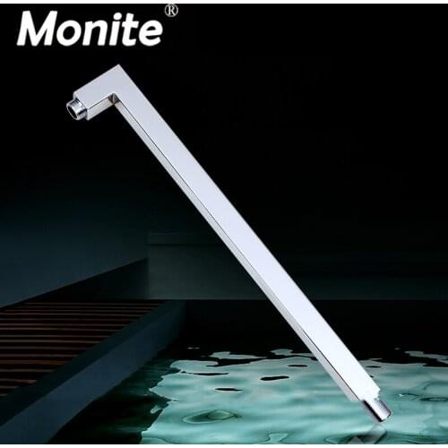 Wall Mount Brass Shower Arm Bathroom Concealed Install Shower Holder Shower Head Bar
