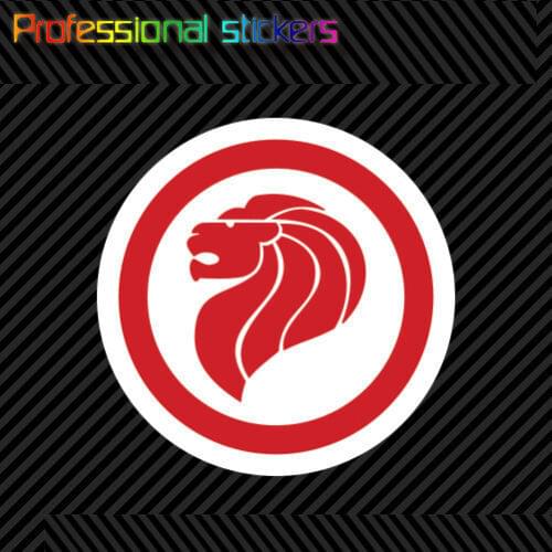 Republic of Singapore Air Force Roundel Sticker Decal RSAF Singaporean SGP SG Stickers for Motos, Cars, Laptops, Phone