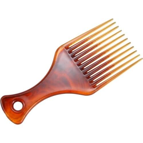 Hair Comb Hair Fork Comb Insert Hairdressing Curly Hair Brush Comb Hairbrush Styling Tool for Men & Women