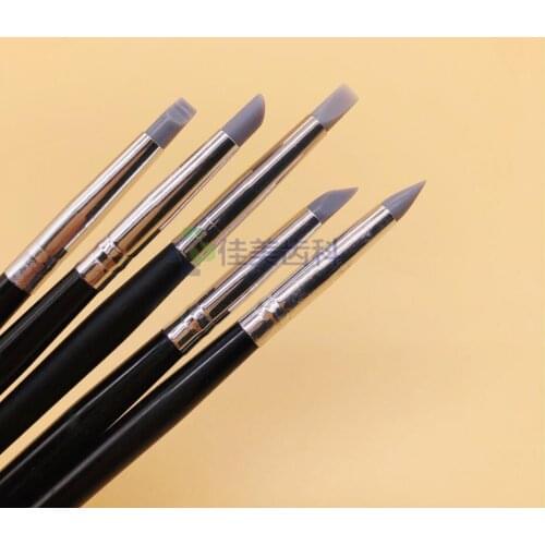 Resin veneer mesoplastic pen 6D nano embossed beautiful teeth shaping tool silicone moulding pen soft moulding pen 6pcs