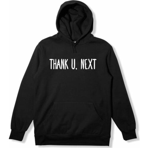Skuggnas New Arrival Thank U Next Ariana Grande Hoodie Thank You Next Hoody Long Sleeved Fashion Ariana Grande Clothing